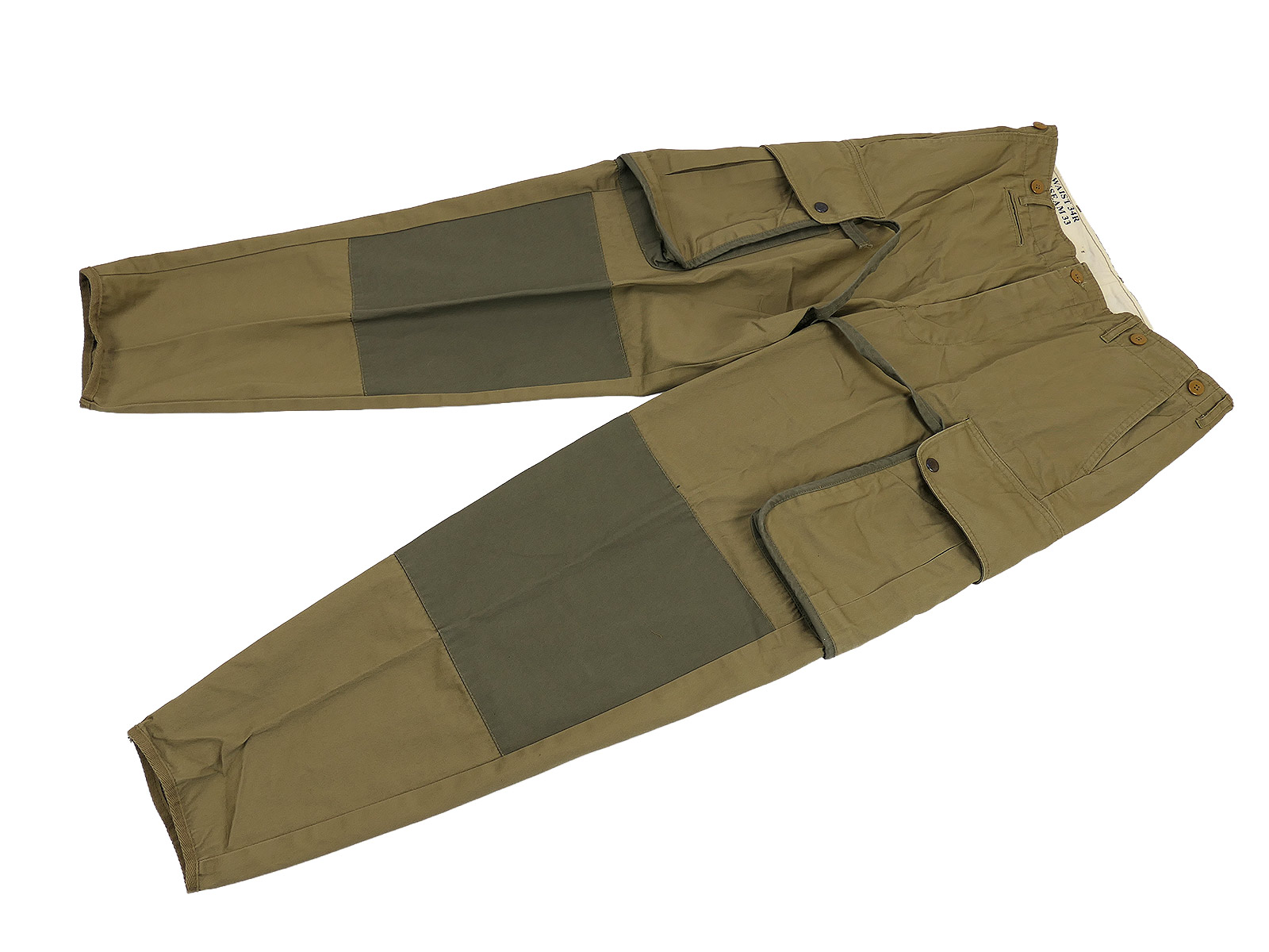 One-off item – US WW2 Paratrooper Jump Trousers M1942 Field Trousers US W34 / I33 (German size 50)