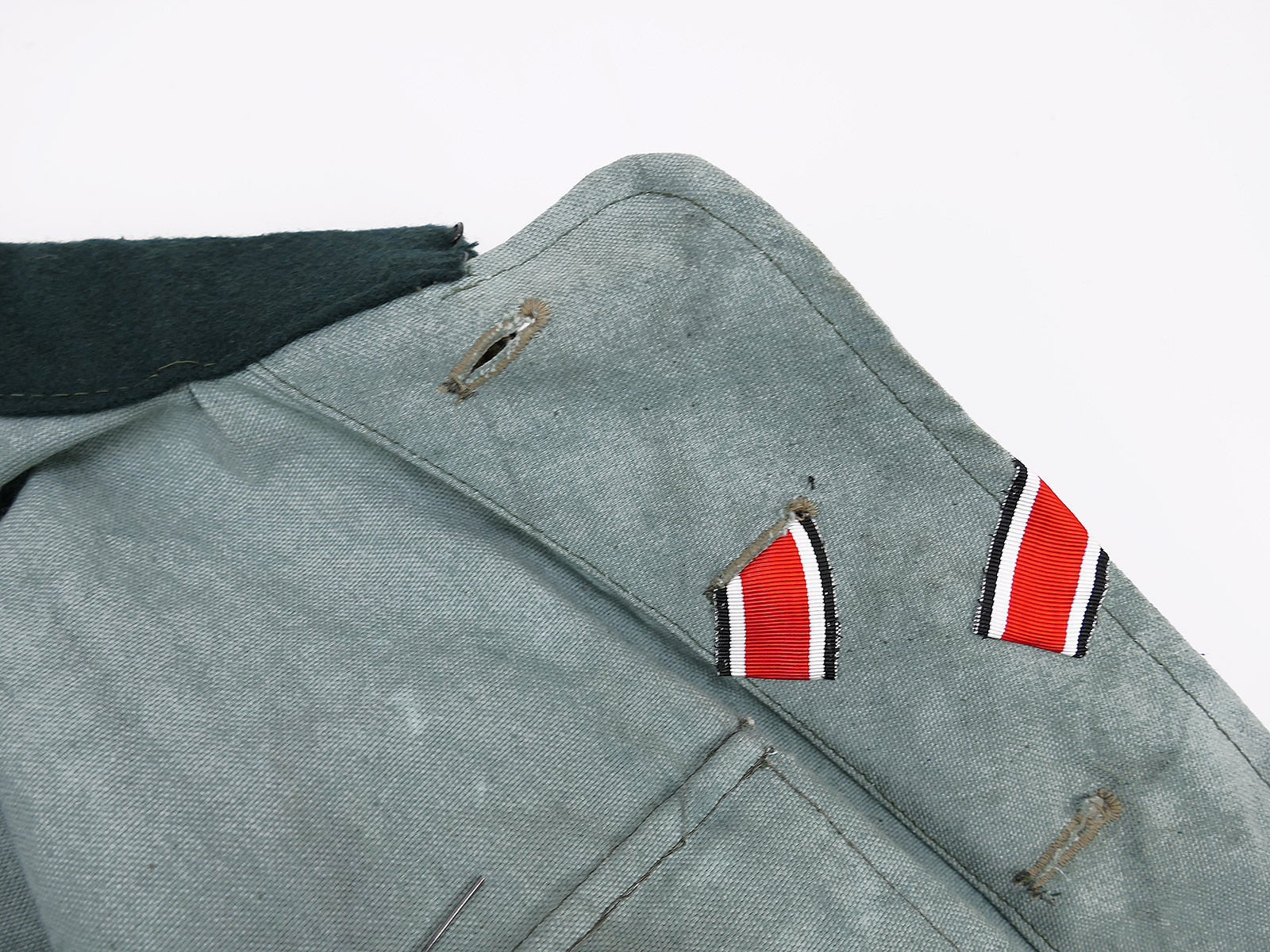 Wehrmacht M41 Officer’s Summer Field Jacket – Lieutenant’s Tank Destroyer Uniform – COLLECTION – BATTLE-WORN