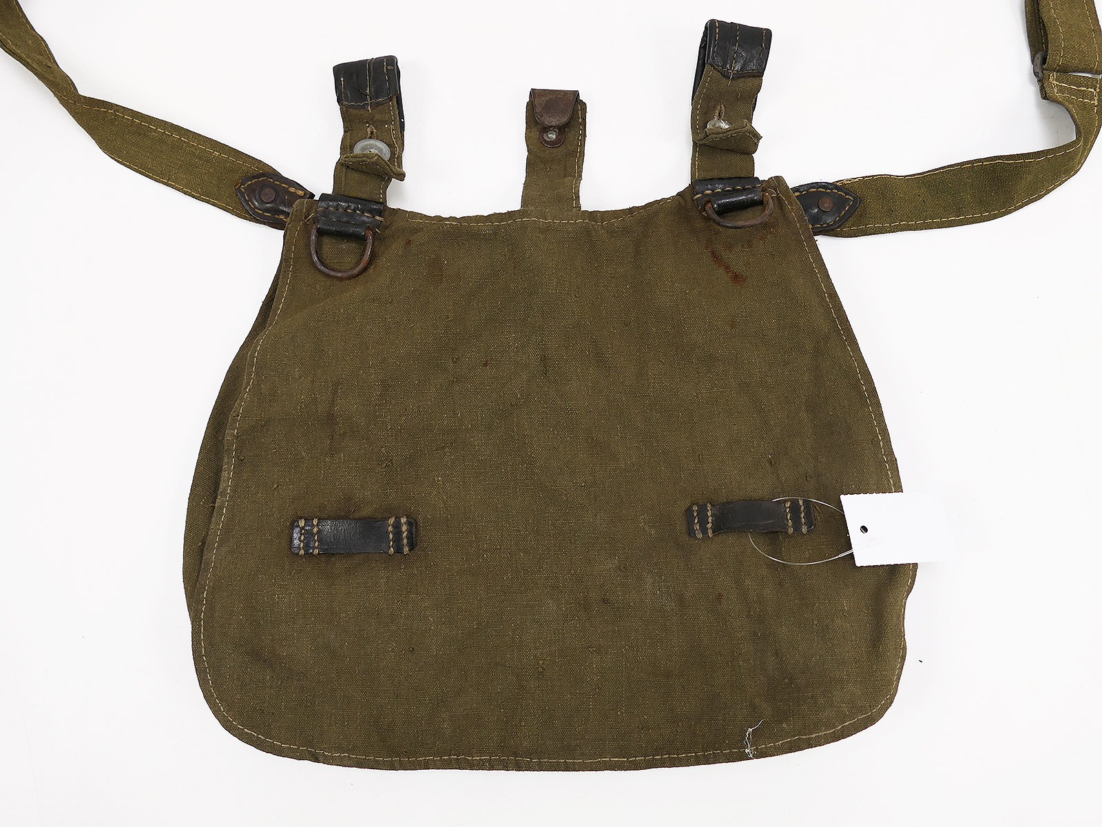 WW2 Wehrmacht Original M31 Bread Bag with Strap – COLLECTION, BATTLE-WORN