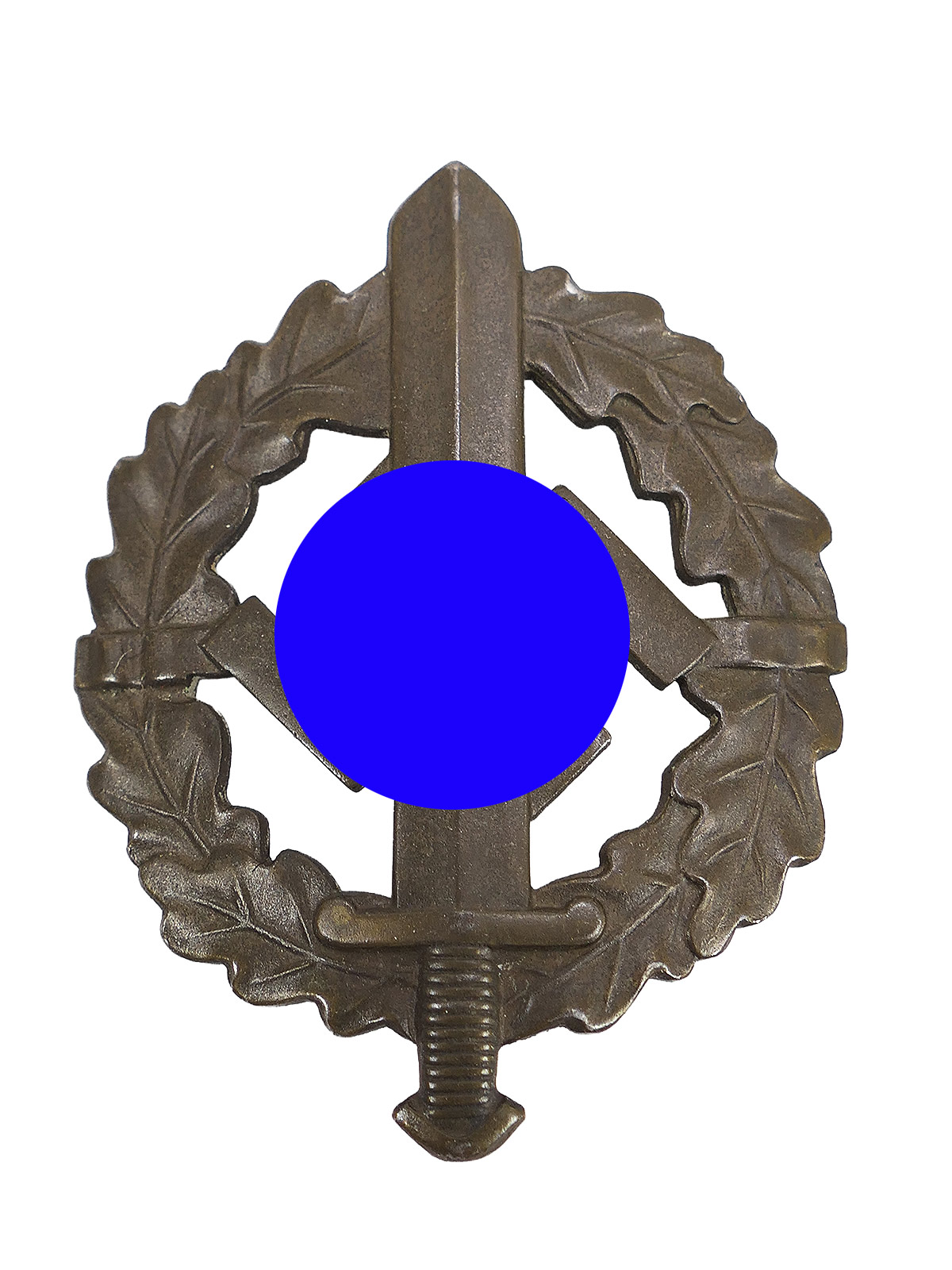 Original SA Military Sports Badge, Bronze Sports Badge Type 3, Manufacturer: Schneider Lüdenscheid, No. 622845