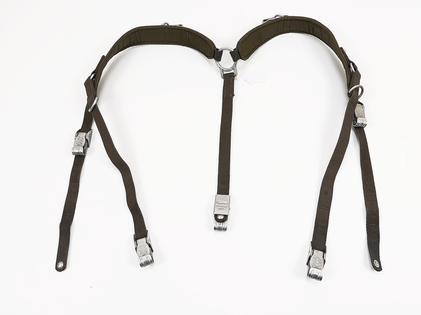 Original Bundeswehr early belt stretcher frame / Bundeswehr belt stretcher aid