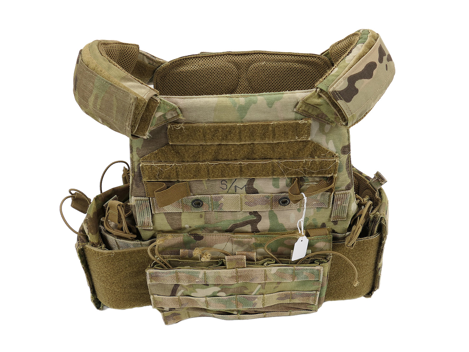 Denmark Danish Army MultiCam Plate Carrier Tactical Vest Body Armour Size S/M
