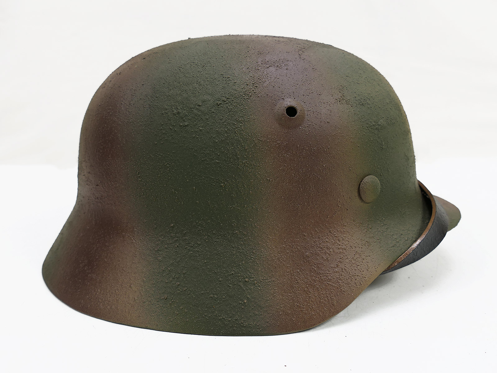 #94 Wehrmacht WEST FRONT NORMANDY camouflage steel helmet M35 M40 rough camouflage helmet size 57/58