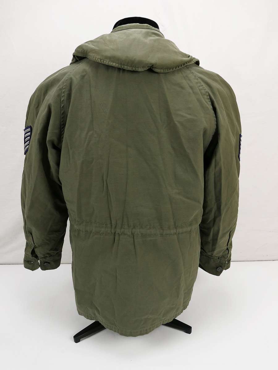 迷彩 切り替え military parka 2/ Original USAF M-1961 Parka / Coat Men's Size MEDIUM Field