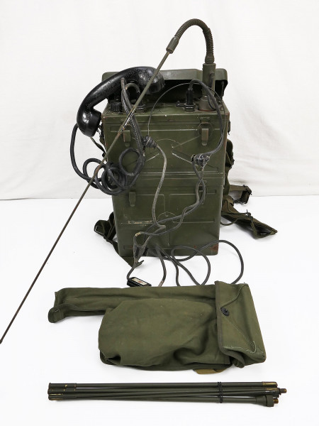 US / SWE ARMY RADIO BC-1000 RADIO + accessories receiver antenna WILLYS JEEP