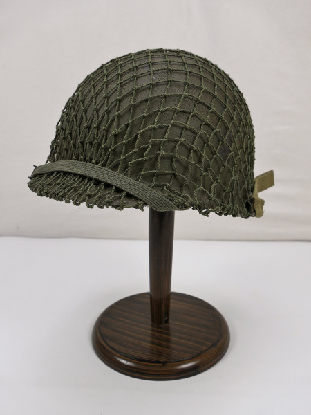 US ARMY Type WW2 M1 steel helmet + liner chin strap helmet net