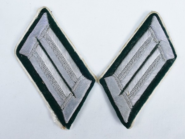 Wehrmacht Original Officers Collar Mirror Purser Army Administration HV