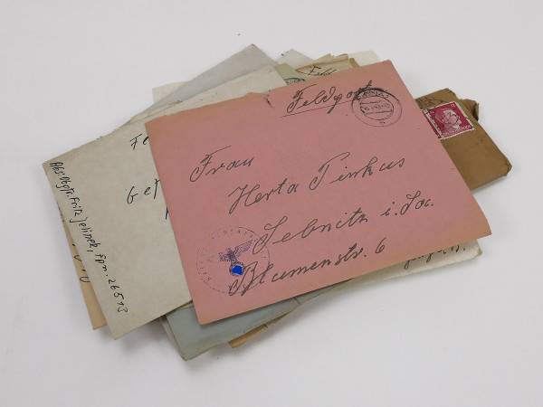 Mixed lot of field post letters 20 pieces from estate letter field post