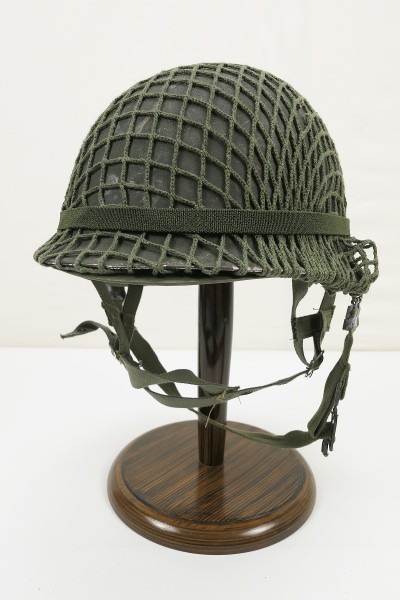 #2 AIRBORNE US ARMY Type WW2 M1 steel helmet paratrooper paratrooper helmet + liner + helmet net