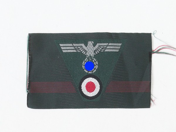 Wehrmacht Army Trapeze Cap Badge M36 Cap Eagle Feldmütze