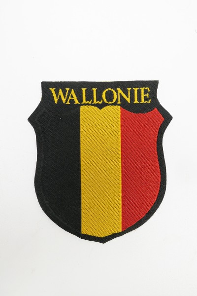 Wallonia volunteer sleeve badge field blouse uniform sleeve badge Elite Bevo woven
