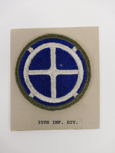 Original US ARMY WW2 Infantry Division Badge Patch - 35th Infantry Division Badge