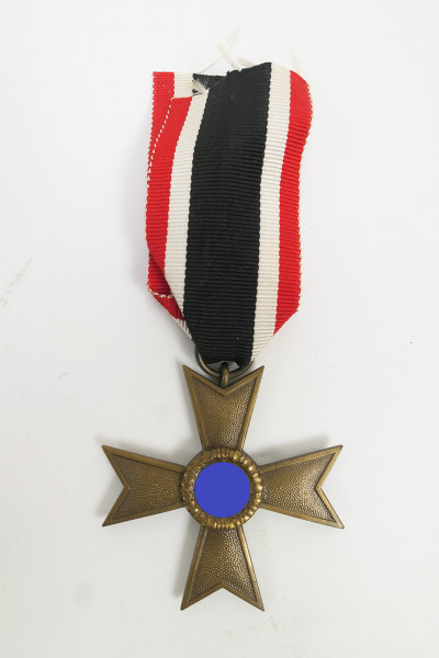 Original War Merit Cross 2nd class without swords KVK 1939 on ribbon