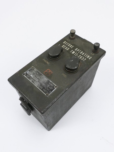 US Army Radio / Field Phone Control Unit RM-52 Signal Corps Korea Vietnam radio