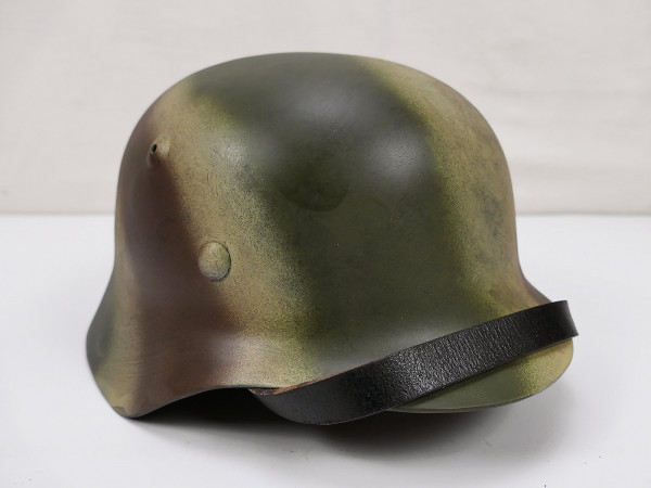 Wehrmacht Waffen SS steel helmet M40 NORMANDIE camouflage helmet size 57/58