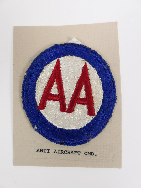 Original US ARMY WW2 Badge Anti Aircraft Command Patch - U.S. Command / Special Units