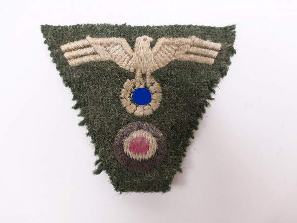 Wehrmacht army harness cap badge M40 embroidered cap eagle field cap ANTIK