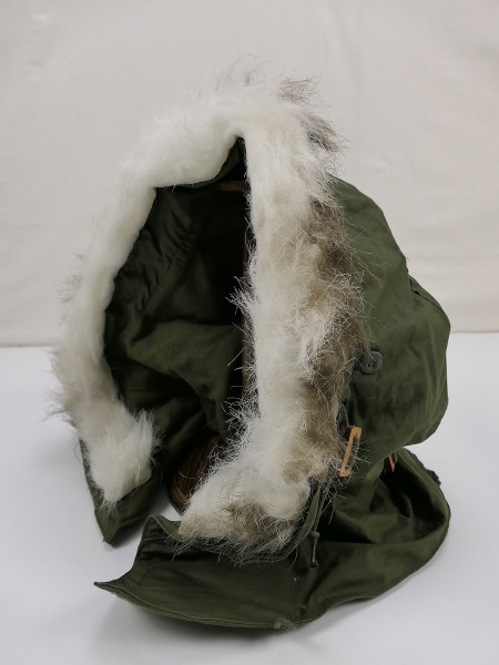 TOP! Original US ARMY Hood Winter Hood for Field Coat M-65 Parka Fur Hood