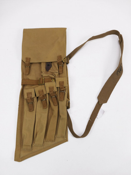 British Army WW2 STEN MP transport bag for MP + accessories magazine pouch bandolier