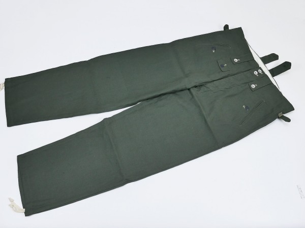 Last Stock - Drillichhose Wehrmacht / Elite Field Trousers M40 HBT Summer Uniform Trousers XL