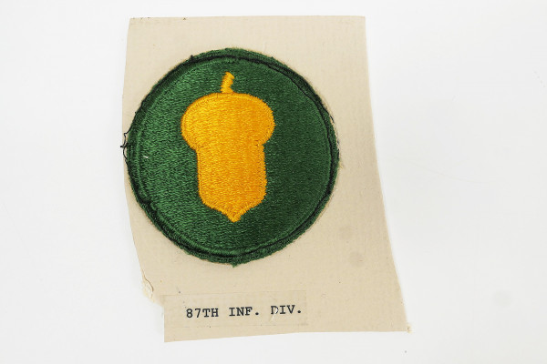 Original US ARMY WW2 Infantry Division Badge Patch - 87th Infantry