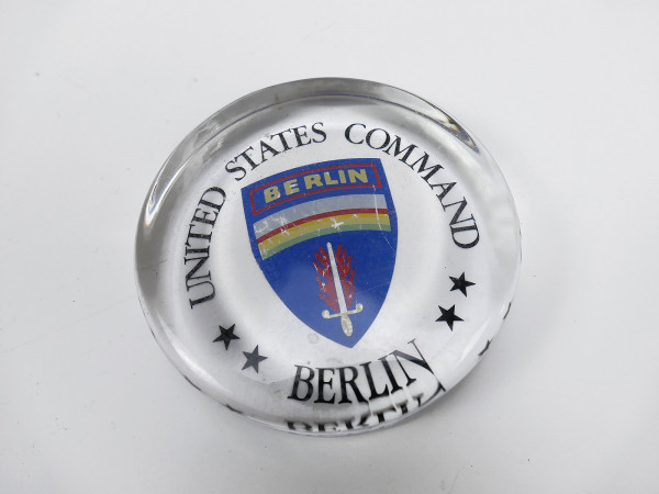 US Army Office Paperweight Document Weights United States Command Berlin