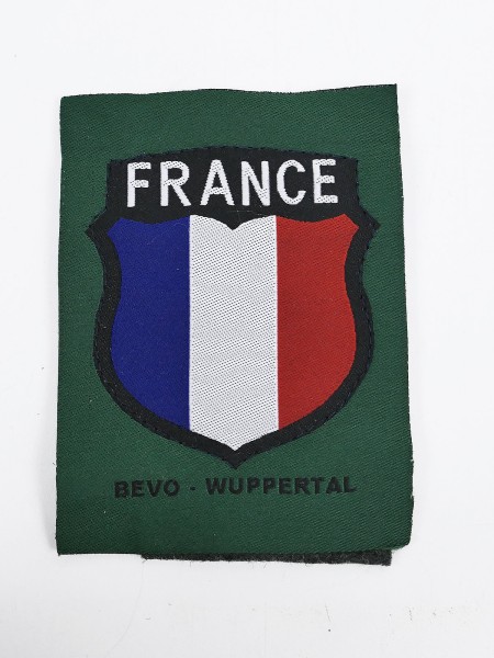 France sleeve badge coat of arms for French volunteers in the Wehrmacht / Waffen SS