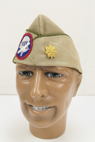 US WW2 Garrison Cap Airborne with Major Insignia Gr.7 1/4