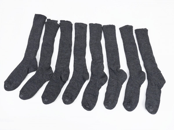 1x pair of Wehrmacht wool socks boot socks socks field gray size II / 28 (43/44)