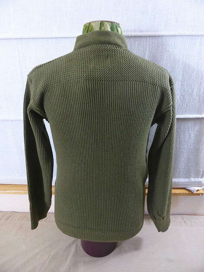 US Army WW2 GI High Neck Shirt Sweater Knitted Sweater