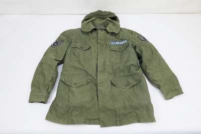 50s USAF フィールドジャケット セージグリーン 【L-R】米軍実物