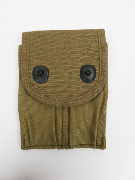 Original WW1 US Army M1918 magazine pouch for Colt 1911 - dated 1918 Defective