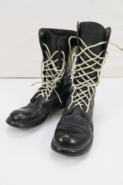 US Army Paratrooper Boots Corcorans FJ black 1970`s