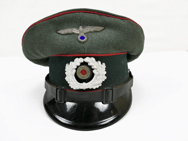 Original Wehrmacht army artillery peaked cap crew complete effektiert Gr.54