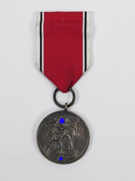 Original Anschlussmedaille Austria March 13, 1938 Medal to commemorate the Anschluss Manufacturer 15