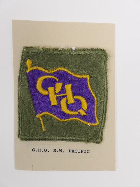 Original US ARMY WW2 Badge General Headquarters Southwest Pacific Command Patch