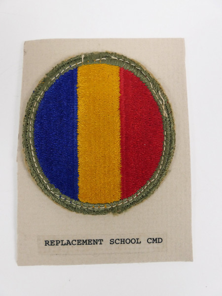 Original US ARMY WW2 Badge Replacement School CMD Patch - Command / Special Units