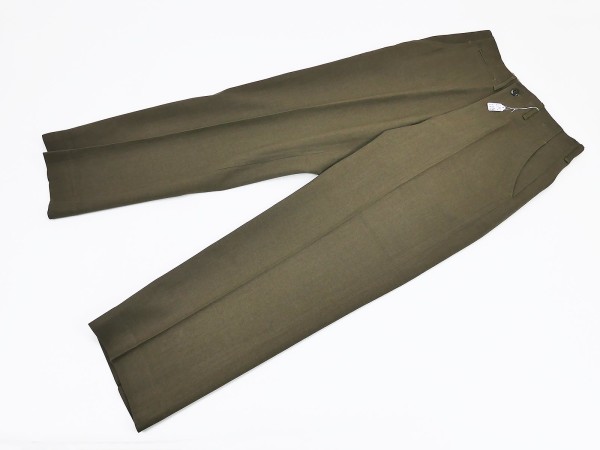 US WW2 M37 Mustard Trousers Field Wool Original 1944 - W29 L31 Uniform Trousers