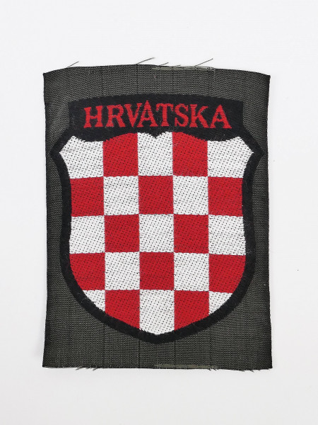 Sleeve badge Volunteer WSS Croatia HRVATSKA woven