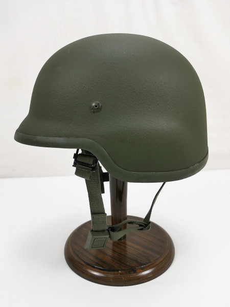 BW original Bundeswehr combat helmet size 58-60 INDUYCO Munich TOP but chin strap defective