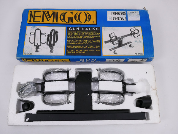 Gun holder Emgo Gun Rifle Tool Rack Utility ATV Quad Four Wheeler 79-97907 Car gun holder