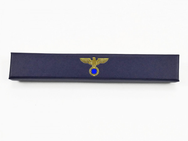 Wehrmacht case for ribbon clasp medal clasp blue