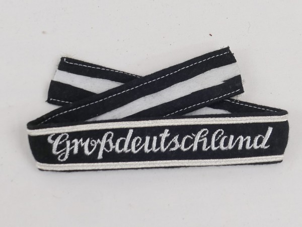 Sleeve ribbon "Großdeutschland" Teams dark green Sütterlin