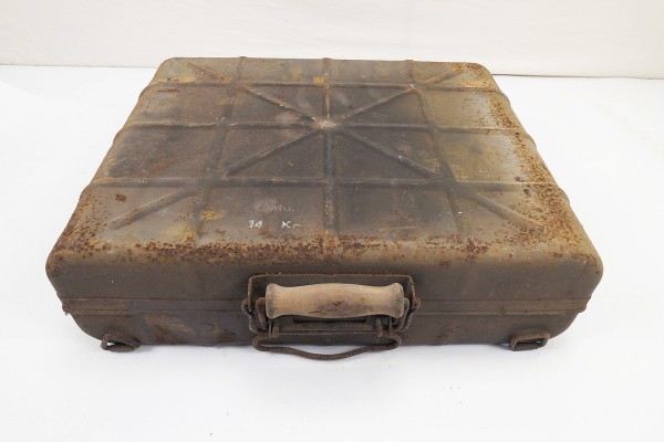 Wehrmacht transport case for egg hand grenades 39 hand grenade case box ammunition box