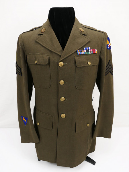 Original US Air Force WW2 Service CLASS A UNIFORM JACKET US39 dress uniform Sergeant 1942