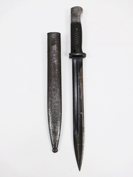 Wehrmacht bayonet M84/98 K98 / sidearm S/185 1936 with scabbard