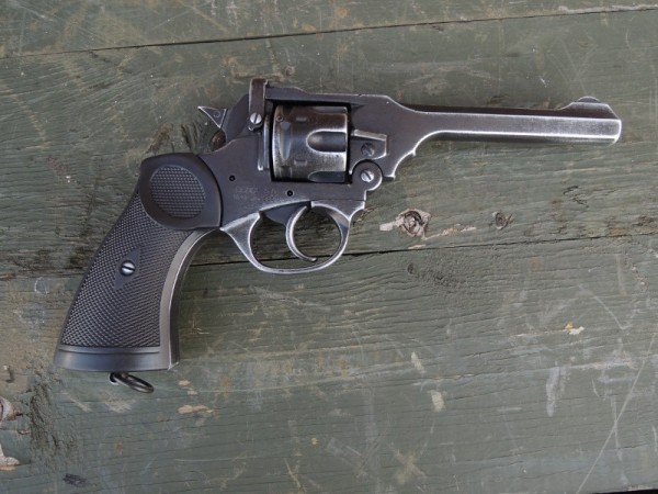 Webley MK4 Revolver Model antique deco model movie weapon