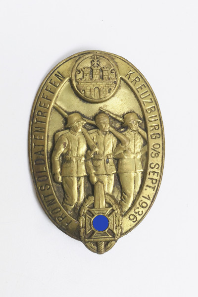 Frontsoldatentreffen Kreuzburg 1936 Badge Brooch