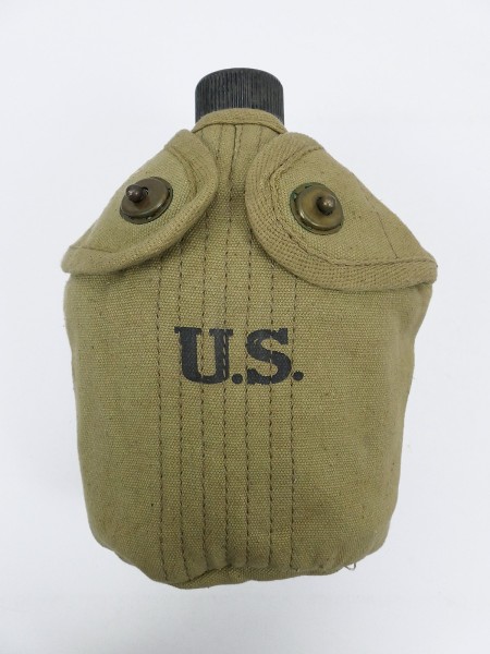 #12 Set US ARMY canteen (original) with mug and canteen cover