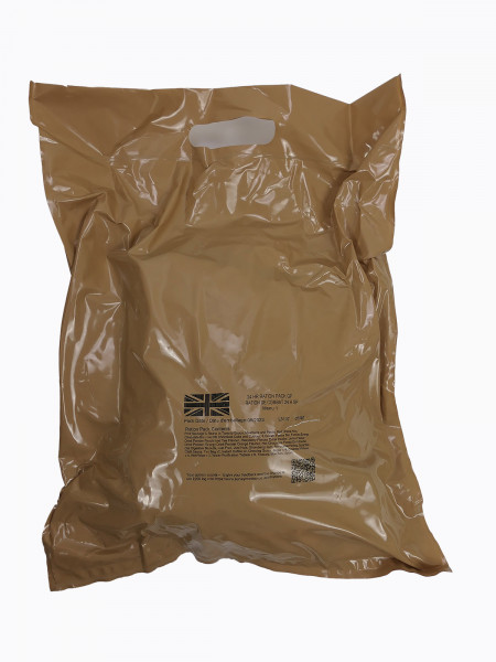MENU 1 - 1x BRITISH ARMY EPA MRE 24 Hour GP Ration Pack Combat Rations Emergency Rations